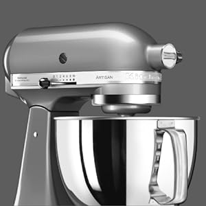 میکسر پایه شیب دار KITCHENAID Artisan، کرم بادام، 4.8 لیتر، 5KSM125BAC