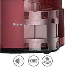 Kuvings C7000 کل ابمیوه گیری اهسته، مات قرمز