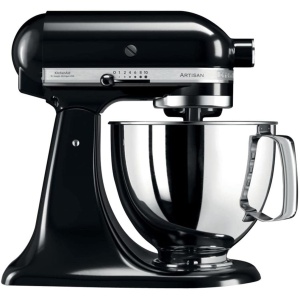 میکسر پایه شیب دار KITCHENAID Artisan، Onyx Black، 4.8 لیتری، 5Ksm125Bob