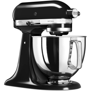 میکسر پایه شیب دار KITCHENAID Artisan، Onyx Black، 4.8 لیتری، 5Ksm125Bob