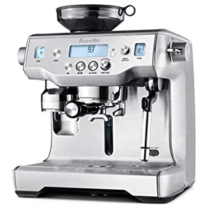 Breville Oracle Automatic Manual Espresso Machine- BES980, Silver