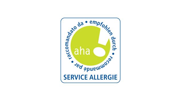 Allergie-Gütersiegel von Service Allergie Suisse